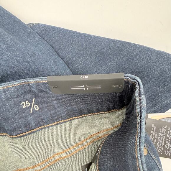 Liverpool Jeans Size 25/0 NWT The Slim Denim Slim Pull On Stretch Griffith Dark - Picture 8 of 14